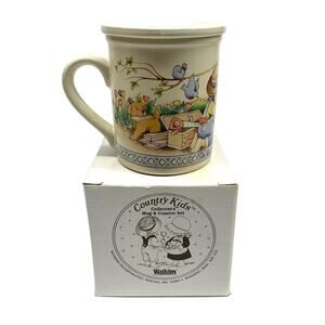 Vintage 1990 Watkins “Dads are Best" 6182 Cup 2 of 6 Coffee Mug & Coaster Set